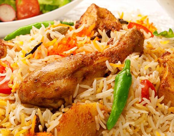 Recipe for making Large Tray of Chicken Biryani